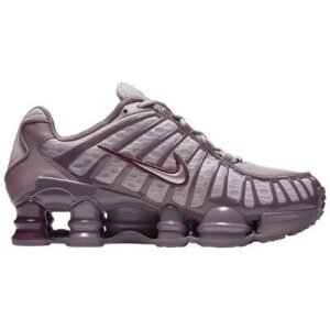 Nike Womens Shox TL Trainers Pumice Night Maroon Plum Eclipse Red, 5.5