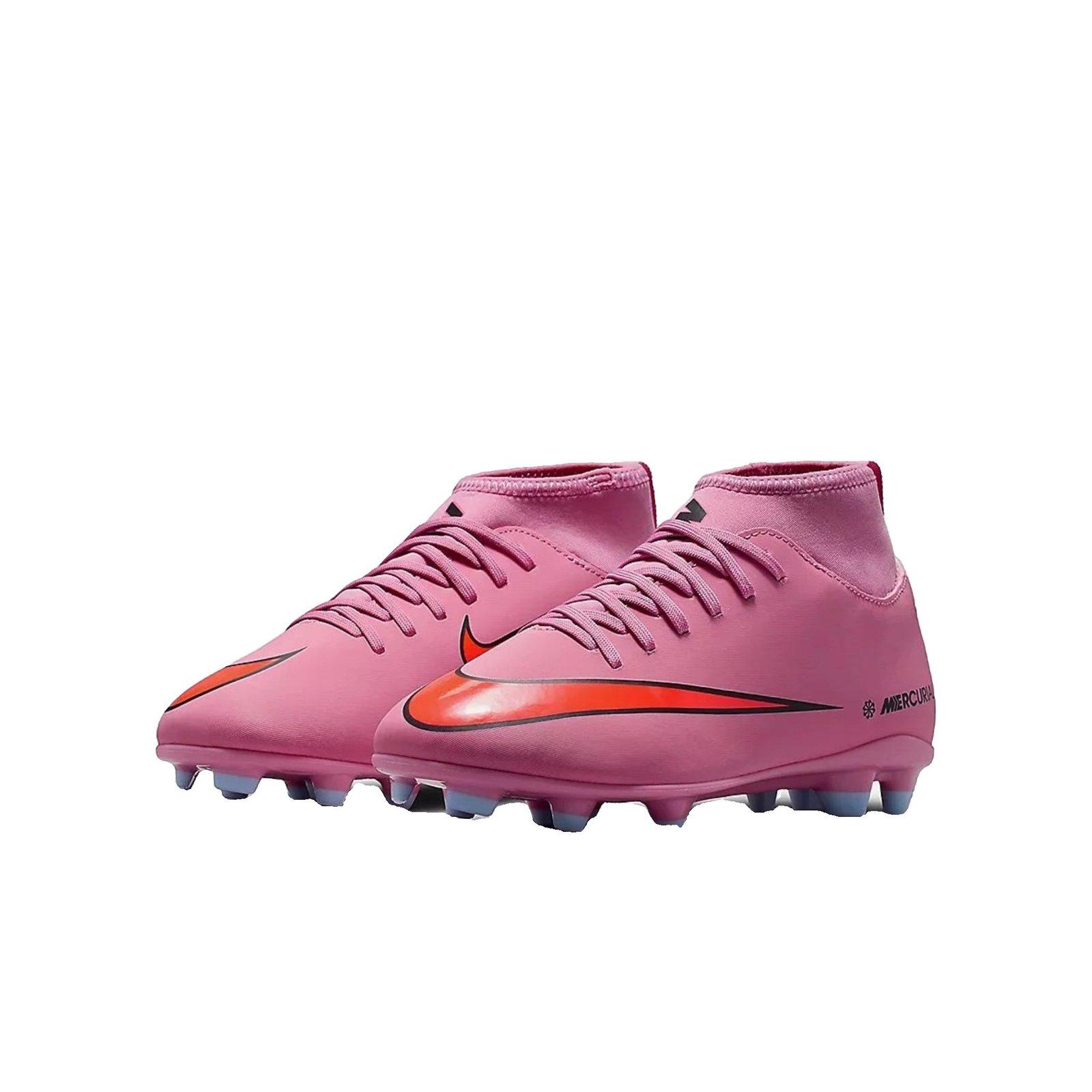 Chaussures de football Junior Nike Zoom Mercurial Superfly 10 Club FG/MG – Magic Flamingo/Noir/Rouge Total