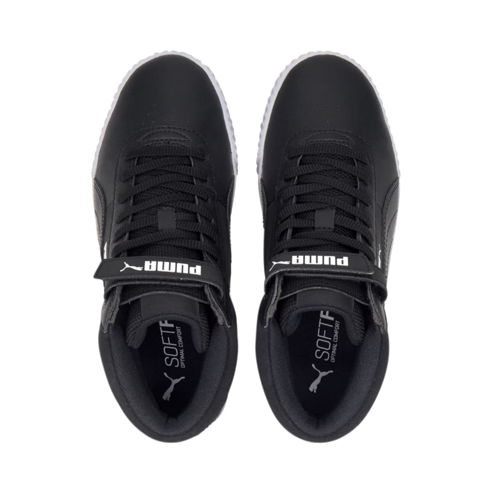PUMA Carina Mid Fur Jr Trainers